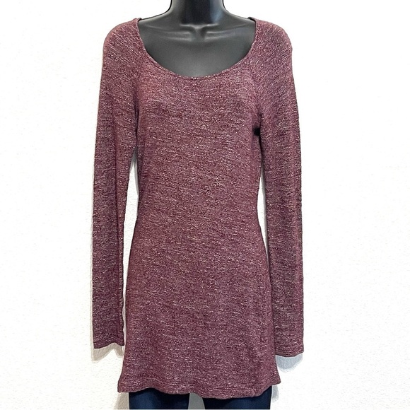 Three Dots Woman Long Sleeve Tunic Sweater Size XS - Picture 1 of 13